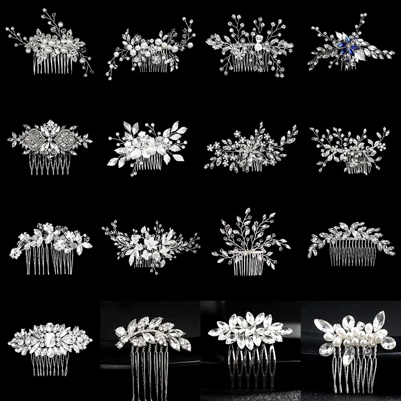 New Silver Alloy Hair Comb Handmade Pearls Rhinestones Fashion Metal Headpiece Elegant Hair Jewellery Accessory For Women
New Silver Alloy Hair Comb Handmade Pearls Rhinestones Fashion Metal Headpiece Elegant Hair Jewellery Accessory For Women