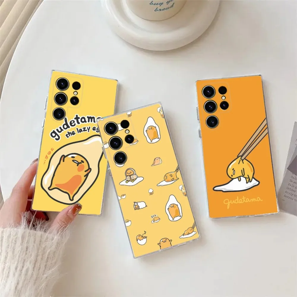 Cartoon G-Gudetama-S Phone Case Silicone Case Clear for Samsung S30,S23,S21,S22,S20 Ultra,S20 FE Lite, S10,S9,S8 PIus Cover
Cartoon G-Gudetama-S Phone Case Silicone Case Clear for Samsung S30,S23,S21,S22,S20 Ultra,S20 FE Lite, S10,S9,S8 PIus Cover