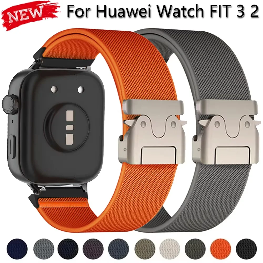 Pop Nylon Loop Band For Huawei Watch Fit 3 Strap Smart Wristband Sport Watchbands Bracelet Correa For Huawei Fit3 2 1 Accessorie
Pop Nylon Loop Band For Huawei Watch Fit 3 Strap Smart Wristband Sport Watchbands Bracelet Correa For Huawei Fit3 2 1 Accessorie