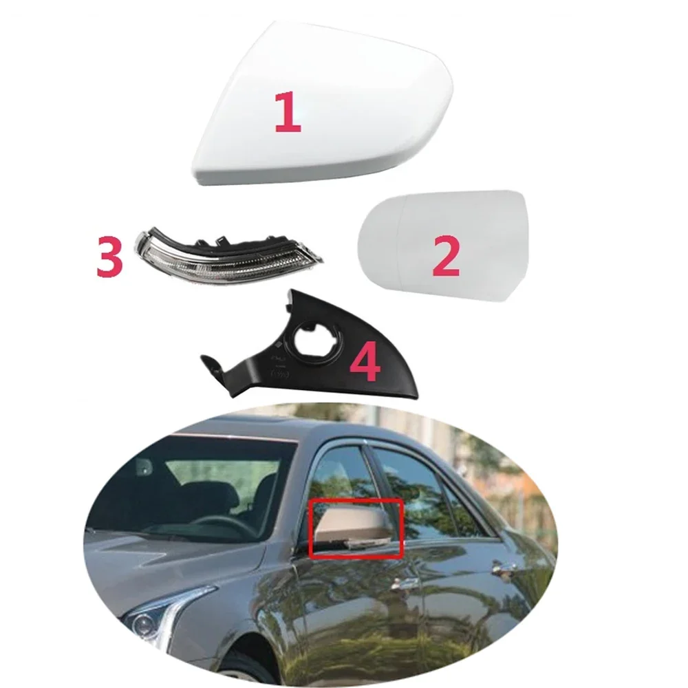 For Cadillac ATSL 14-17 Side Rearview Mirror Glass Turn Signal Light Rear View Mirror Cover Housing Trim Shell Frame Cap
For Cadillac ATSL 14-17 Side Rearview Mirror Glass Turn Signal Light Rear View Mirror Cover Housing Trim Shell Frame Cap