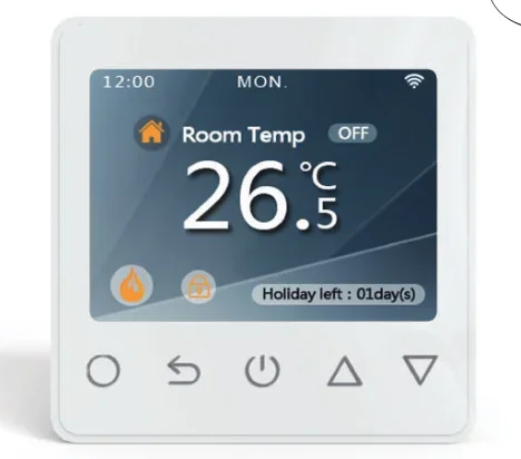 Color Touch Screen LCD Room Thermostat Digital Smart Thermostat for Incubator
Color Touch Screen LCD Room Thermostat Digital Smart Thermostat for Incubator