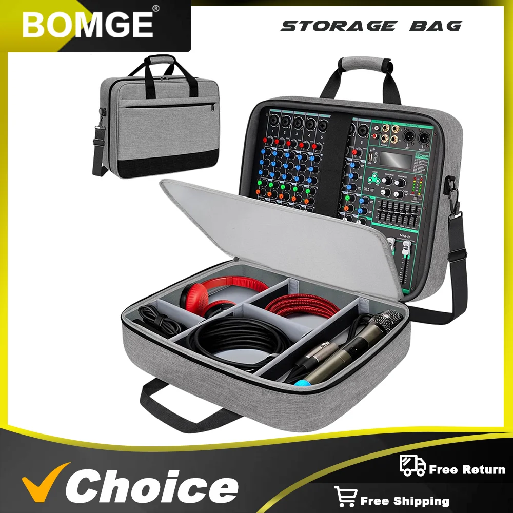 Сумка для аудиомикшера Большая сумка для оборудования для записи DJ-микшер Защитная сумка Компактный чехол для аудио DJ-микшера с регулируемым звуком для хранения
Сумка для аудиомикшера Большая сумка для оборудования для записи DJ-микшер Защитная сумка Компактный чехол для аудио DJ-микшера с регулируемым звуком для хранения