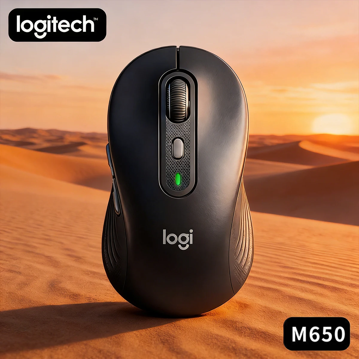 LogitechM650/M650L Bluetooth Wireless Silent Mouse Advanced Optical Sensor Technology Programmable Buttons GreatforOffice Laptop