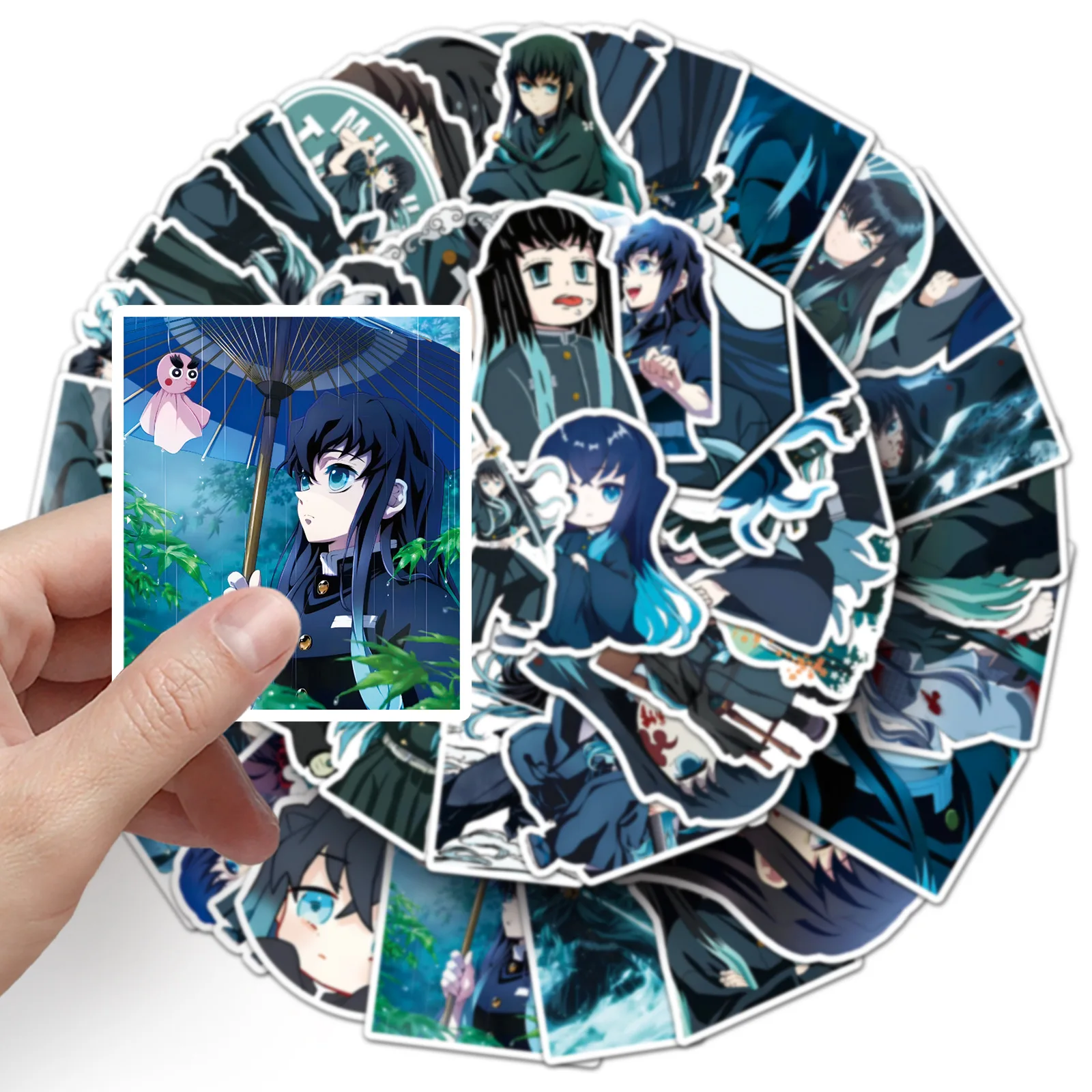 10/50PCS Demon Slayer Anime Graffiti Stickers DIY Scrapbook Laptop Bike Phone Cute Tokitou Muichirou Cartoon Decals Kids Toy
10/50PCS Demon Slayer Anime Graffiti Stickers DIY Scrapbook Laptop Bike Phone Cute Tokitou Muichirou Cartoon Decals Kids Toy