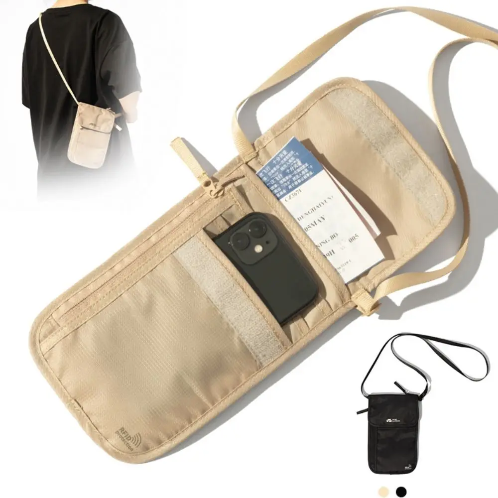 RFID Protection Travel Document Bag Luxury Design Versatile Single Shoulder Bag Multifunctional Anti-theft Passport Holder
RFID Protection Travel Document Bag Luxury Design Versatile Single Shoulder Bag Multifunctional Anti-theft Passport Holder