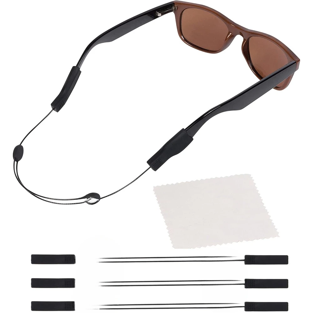 Adjustable glasses strap - Tailless sunglasses strap - glasses string holder - with bonus glasses cleaning cloth
Adjustable glasses strap - Tailless sunglasses strap - glasses string holder - with bonus glasses cleaning cloth