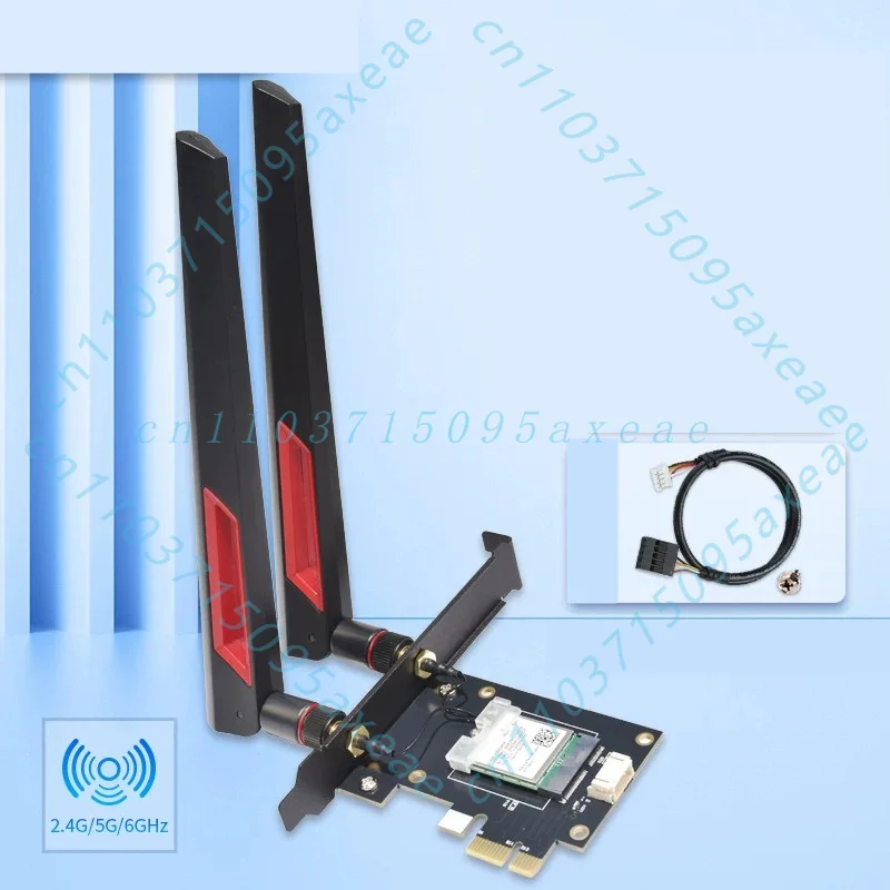 WiFi7 New BE200 for 10DB Antenna 8774M Win10/11 Desktop WiFi6E Gigabit Bluetooth 5.4
WiFi7 New BE200 for 10DB Antenna 8774M Win10/11 Desktop WiFi6E Gigabit Bluetooth 5.4