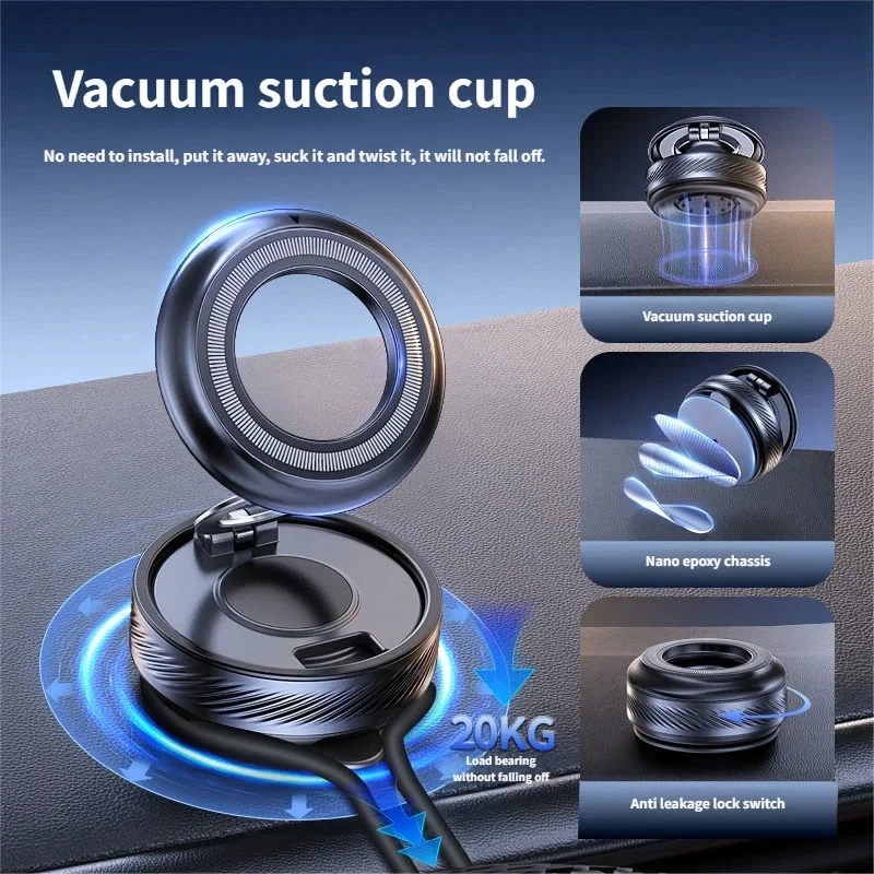 Hot Selling Dual Lock 360° Rotation Magnetic Phone Holder Foldable Suction Cup Car Dashboard And High Quality
Hot Selling Dual Lock 360° Rotation Magnetic Phone Holder Foldable Suction Cup Car Dashboard And High Quality