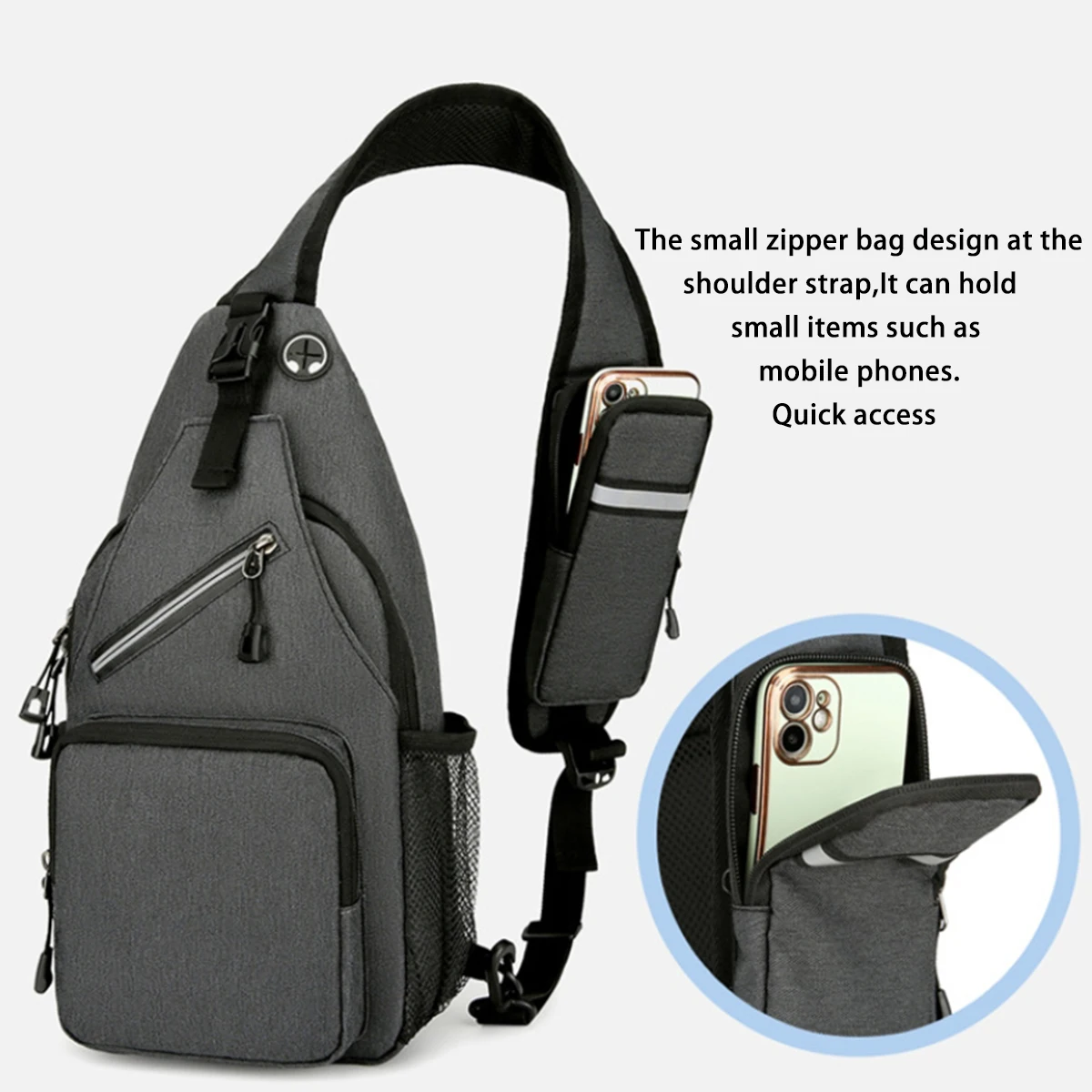 Модная мультикинетическая нагрудная сумка для мобильного телефона, женская косая сумка через плечо для занятий спортом на открытом воздухе, отдыха и путешествий, упаковка
Модная мультикинетическая нагрудная сумка для мобильного телефона, женская косая сумка через плечо для занятий спортом на открытом воздухе, отдыха и путешествий, упаковка