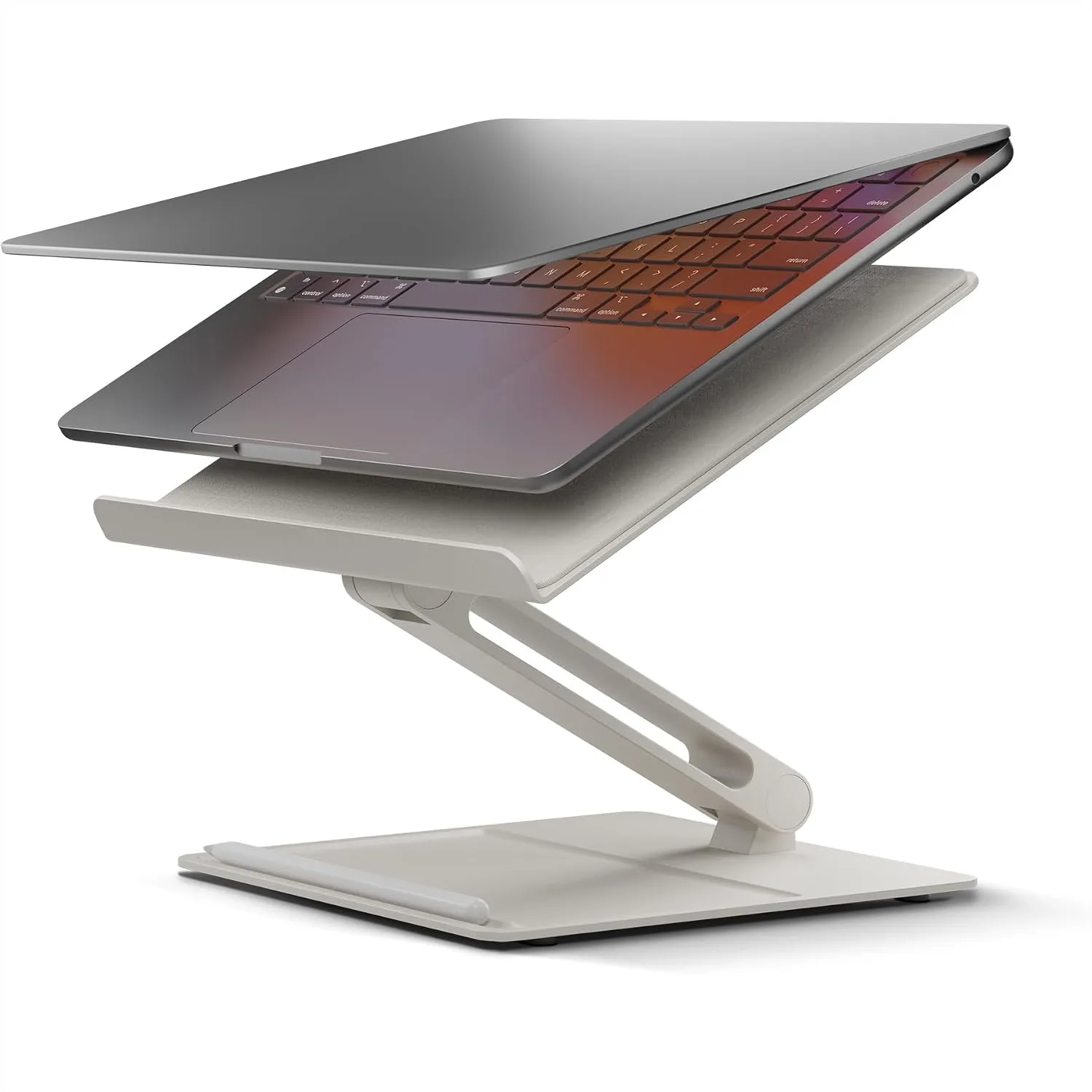 Height Adjustable Laptop Stand for Desk, Ergonomic Computer Riser with Foldable Design for MacBook Air/Pro, iPad, Dell, HP
Height Adjustable Laptop Stand for Desk, Ergonomic Computer Riser with Foldable Design for MacBook Air/Pro, iPad, Dell, HP