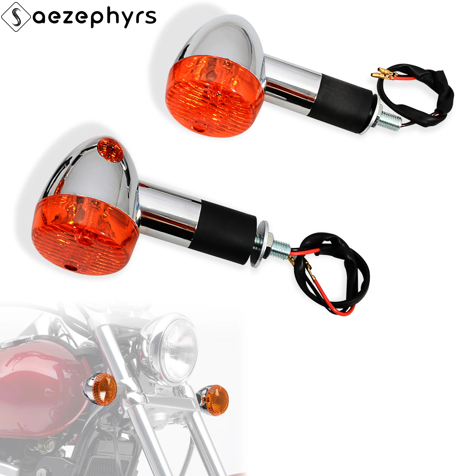 Motorcycle Front/Rear Signal Lights LED Turn Signals Brake Running Lights For Kawasaki Vulcan VN 750 800 900 1500 1600 1700 2000
Motorcycle Front/Rear Signal Lights LED Turn Signals Brake Running Lights For Kawasaki Vulcan VN 750 800 900 1500 1600 1700 2000