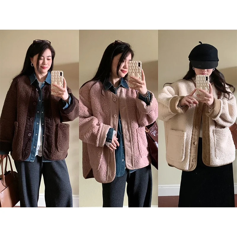 Утепленное зимнее пальто из букле, новинка, универсальное, с длинными рукавами, стандартной длины, из полиэфирного волокна, для повседневной носки
Утепленное зимнее пальто из букле, новинка, универсальное, с длинными рукавами, стандартной длины, из полиэфирного волокна, для повседневной носки