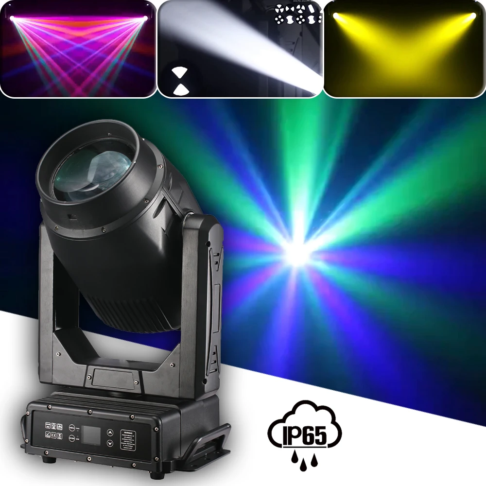 YUER IP65 Waterproof 380W 18R Beam Moving Head Light DMX512 Prism Gobo Effect Professional Stage Lighting for Concert Festival
YUER IP65 Waterproof 380W 18R Beam Moving Head Light DMX512 Prism Gobo Effect Professional Stage Lighting for Concert Festival
