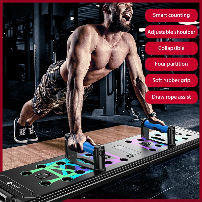 Counting Push-Up Rack Board Training Sport Workout Fitness Gym Equipment Push Up Stand ABS Abdominal Muscle Building Exercise
Counting Push-Up Rack Board Training Sport Workout Fitness Gym Equipment Push Up Stand ABS Abdominal Muscle Building Exercise