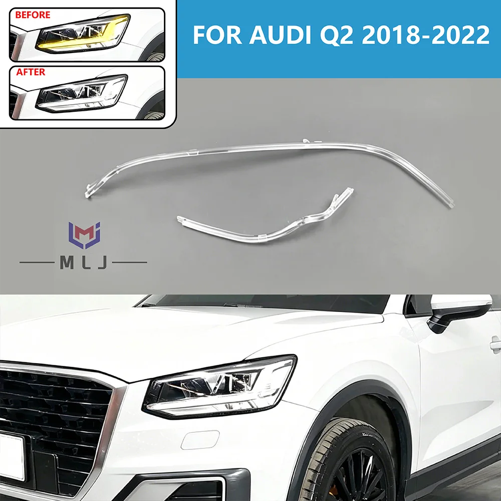 DRL Headlamp Daytime Running Light Tube For Audi Q2 2018-2022 Headlights Light Bar White Light guide strip Car Accessories
DRL Headlamp Daytime Running Light Tube For Audi Q2 2018-2022 Headlights Light Bar White Light guide strip Car Accessories