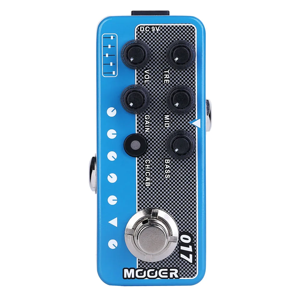 MOOER 017 Cali Mkiv гитарная педаль эффектов цифровой предусилитель мультиэффекты двойной канал 3 динамика кабина моделирование для электрогитары
MOOER 017 Cali Mkiv гитарная педаль эффектов цифровой предусилитель мультиэффекты двойной канал 3 динамика кабина моделирование для электрогитары