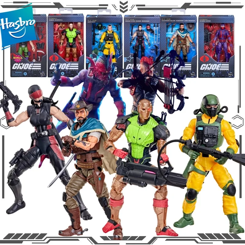 Original Hasbro G.I. Joe Zartan Sergeant Slaughter Tight Seal Female Snake Eyes Sunset Action Figure Toys for Boys Girls Gift
Original Hasbro G.I. Joe Zartan Sergeant Slaughter Tight Seal Female Snake Eyes Sunset Action Figure Toys for Boys Girls Gift