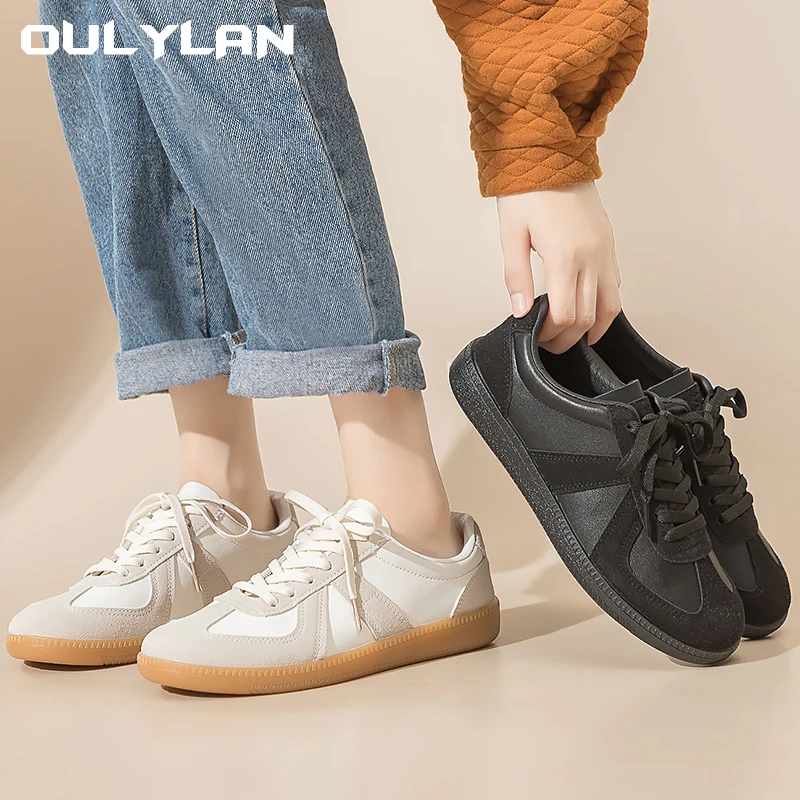 Oulylan New Couple Style Versatile Casual White Shoes Korean Version Moral Training Shoes Flat Bottomed Board Shoes
Oulylan New Couple Style Versatile Casual White Shoes Korean Version Moral Training Shoes Flat Bottomed Board Shoes