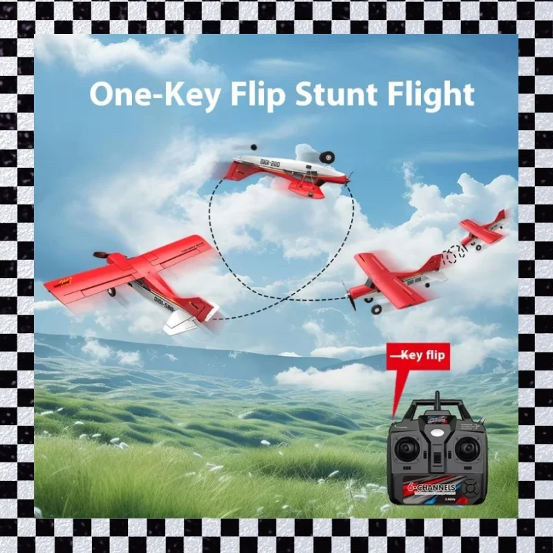 Four-Channel Qidi560 M7 Off-Road Remote Control Airplane Brushless Fixed-Wing Model EPP Foam Aircraft Toy for Hobbyists
Four-Channel Qidi560 M7 Off-Road Remote Control Airplane Brushless Fixed-Wing Model EPP Foam Aircraft Toy for Hobbyists