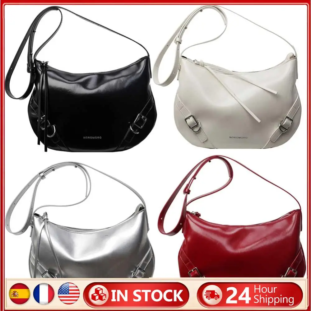 Women PU Trendy Shoulder Handbag Adjustable Strap Fashion Shoulder Bag Simple Satchel Purse Zip Closure for Party Vacation
Women PU Trendy Shoulder Handbag Adjustable Strap Fashion Shoulder Bag Simple Satchel Purse Zip Closure for Party Vacation