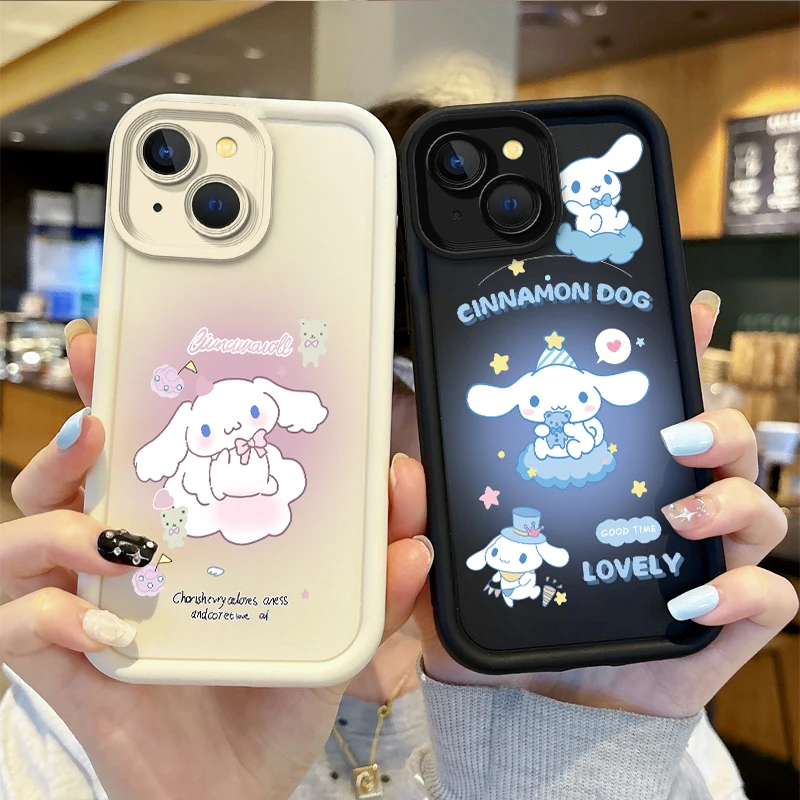 Cute Cinnamon Sanrio Phone Case For iPhone 15 14 13 12 11 Pro Max 15 14 8 7 6 Plus X XS Max 8 7 Silicone Shockproof Phone Cover
Cute Cinnamon Sanrio Phone Case For iPhone 15 14 13 12 11 Pro Max 15 14 8 7 6 Plus X XS Max 8 7 Silicone Shockproof Phone Cover