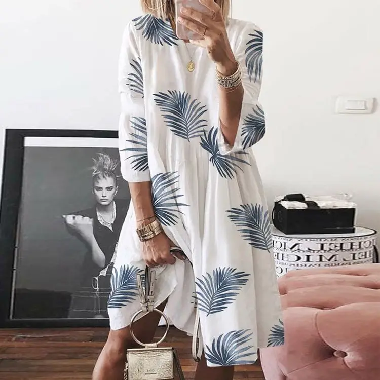 2025 Spring And Summer New Women's Round Neck Dress Digital Printed Multi Color Short Skirt
2025 Spring And Summer New Women's Round Neck Dress Digital Printed Multi Color Short Skirt