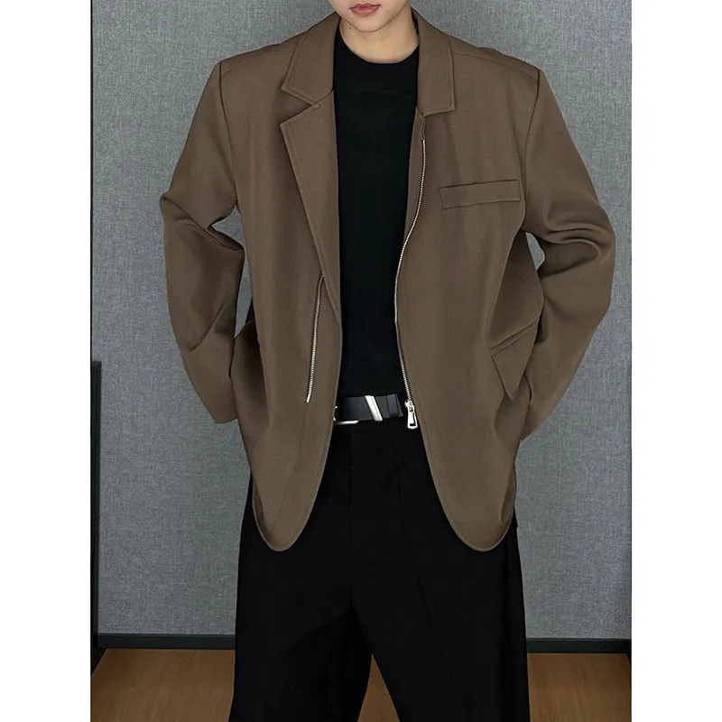 Retro American Sle Casual Suit Jaet for Men Coffee Color Commute Leisure Top Quali Polyester Fiber Long Sve Zipper C...
Retro American Sle Casual Suit Jaet for Men Coffee Color Commute Leisure Top Quali Polyester Fiber Long Sve Zipper C...