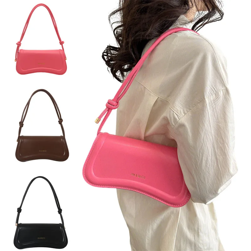 Ladies Shoulder Crossbody Bags Women Underarm Bags Solid Color Small Top-handle Bags Purse Female Daily Handbags PU Leather
Ladies Shoulder Crossbody Bags Women Underarm Bags Solid Color Small Top-handle Bags Purse Female Daily Handbags PU Leather