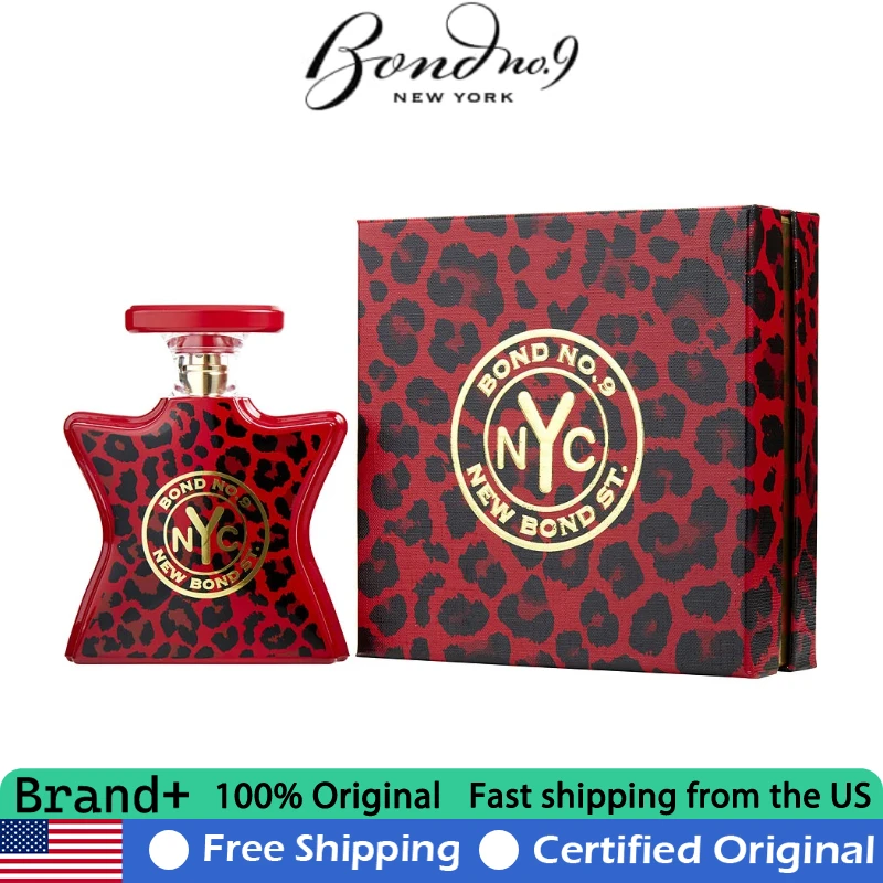 Bond No9 New Bond St 3.4 Ounce Premium Pheromones Eau de Parfum Lasting Luxurious Oriental Vanilla Cologne Perfumes Unisex 100ml
Bond No9 New Bond St 3.4 Ounce Premium Pheromones Eau de Parfum Lasting Luxurious Oriental Vanilla Cologne Perfumes Unisex 100ml