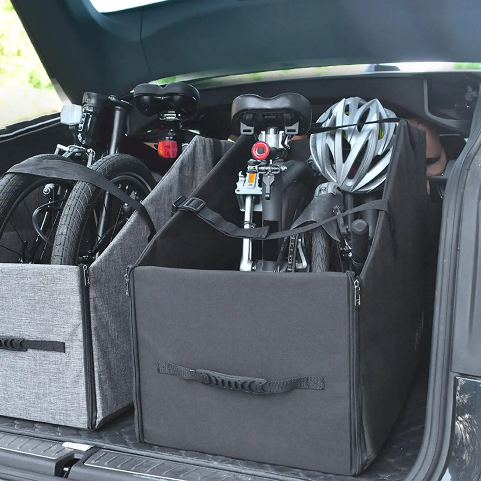 Car Trunk Organizer Folding Bike Bag Portble Bike Travel Bag Car Trunk Backseats
Car Trunk Organizer Folding Bike Bag Portble Bike Travel Bag Car Trunk Backseats