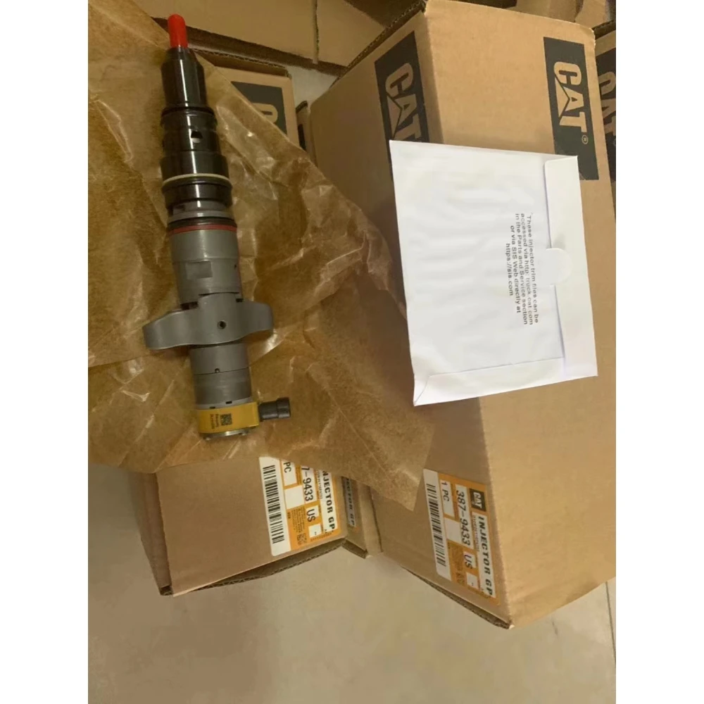 Genuine common rail fuel injector 387-9433 3879433 Fuel Injector for CAT C7 C9 3406e engine fuel injector
Genuine common rail fuel injector 387-9433 3879433 Fuel Injector for CAT C7 C9 3406e engine fuel injector