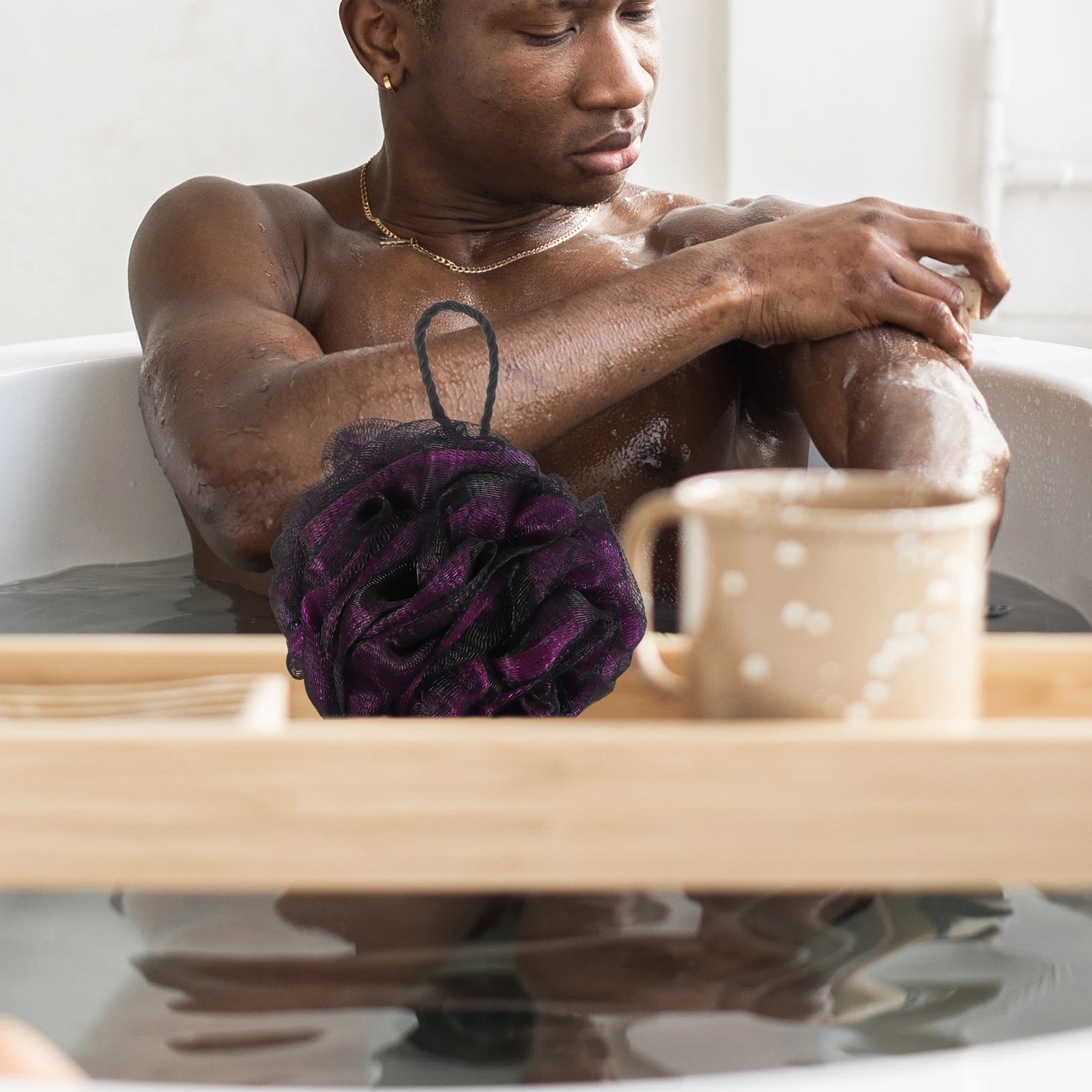 Bath Ball Shower Sponge Body Loofah Cleaning Tool Durable Material Gentle Cleansing Exfoliation Lanyard Hanging
Bath Ball Shower Sponge Body Loofah Cleaning Tool Durable Material Gentle Cleansing Exfoliation Lanyard Hanging