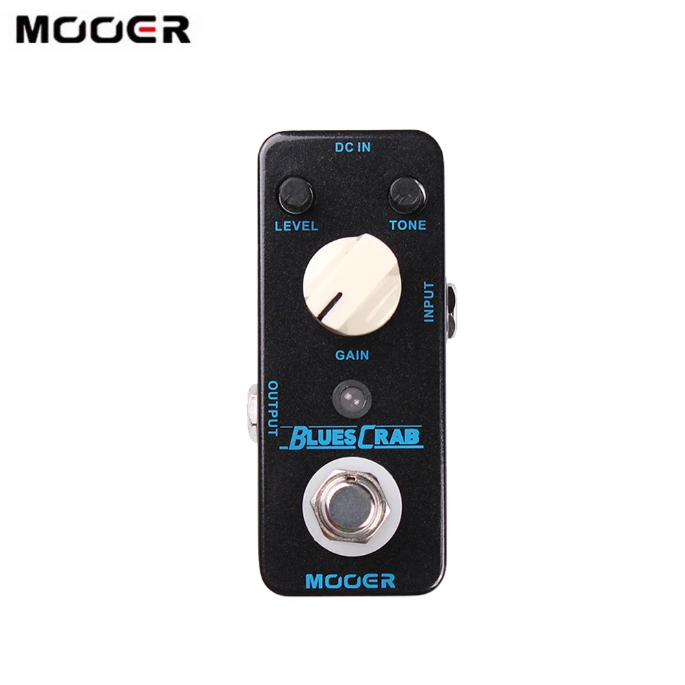 MOOER BLUES CRAB Blues Overdrive гитарная педаль эффектов True Bypass цельнометаллический корпус инструмент эффектная машина аксессуары для гитары
MOOER BLUES CRAB Blues Overdrive гитарная педаль эффектов True Bypass цельнометаллический корпус инструмент эффектная машина аксессуары для гитары