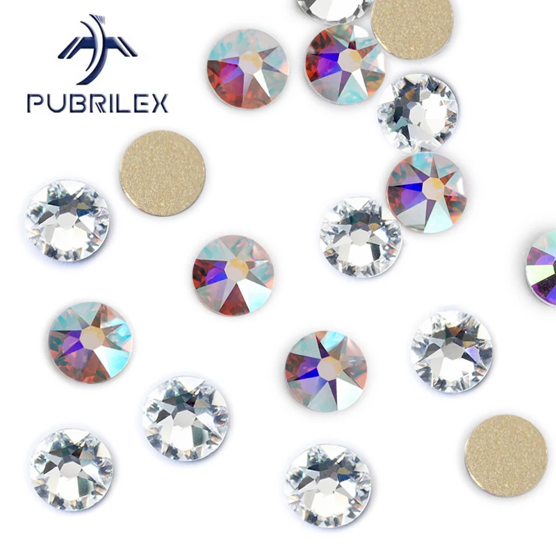 Pubrilex 2088NOHF 8 Big 8 Small Crystal AB/Clear Flatback Rhinestones Brillant SW Strass for Nail Art Garment Decorations
Pubrilex 2088NOHF 8 Big 8 Small Crystal AB/Clear Flatback Rhinestones Brillant SW Strass for Nail Art Garment Decorations