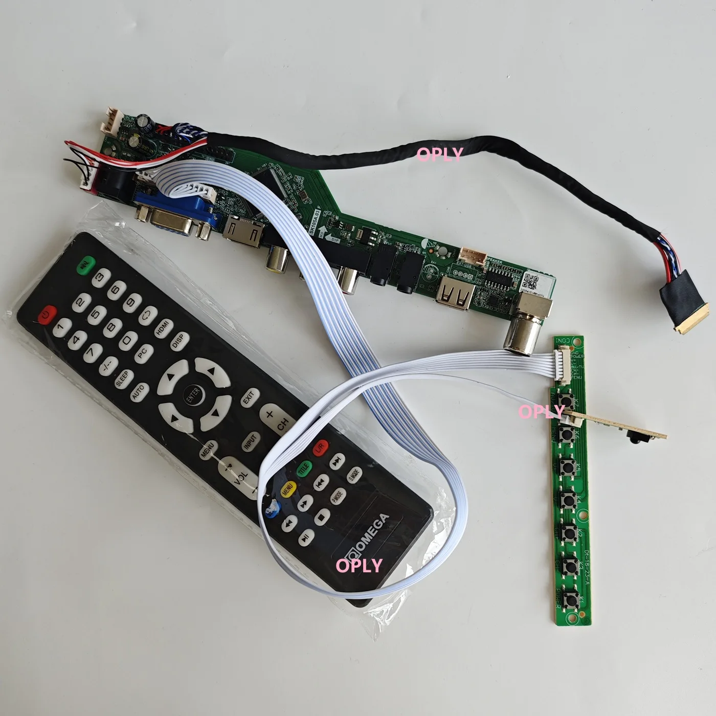 Для AUO B140RW02 B140RW03 B140RW02 V0/V2 1600X900 14-дюймовый комплект платы контроллера телевизора HDMI-совместимый RF USB AV VGA аудиомонитор 
Для AUO B140RW02 B140RW03 B140RW02 V0/V2 1600X900 14-дюймовый комплект платы контроллера телевизора HDMI-совместимый RF USB AV VGA аудиомонитор