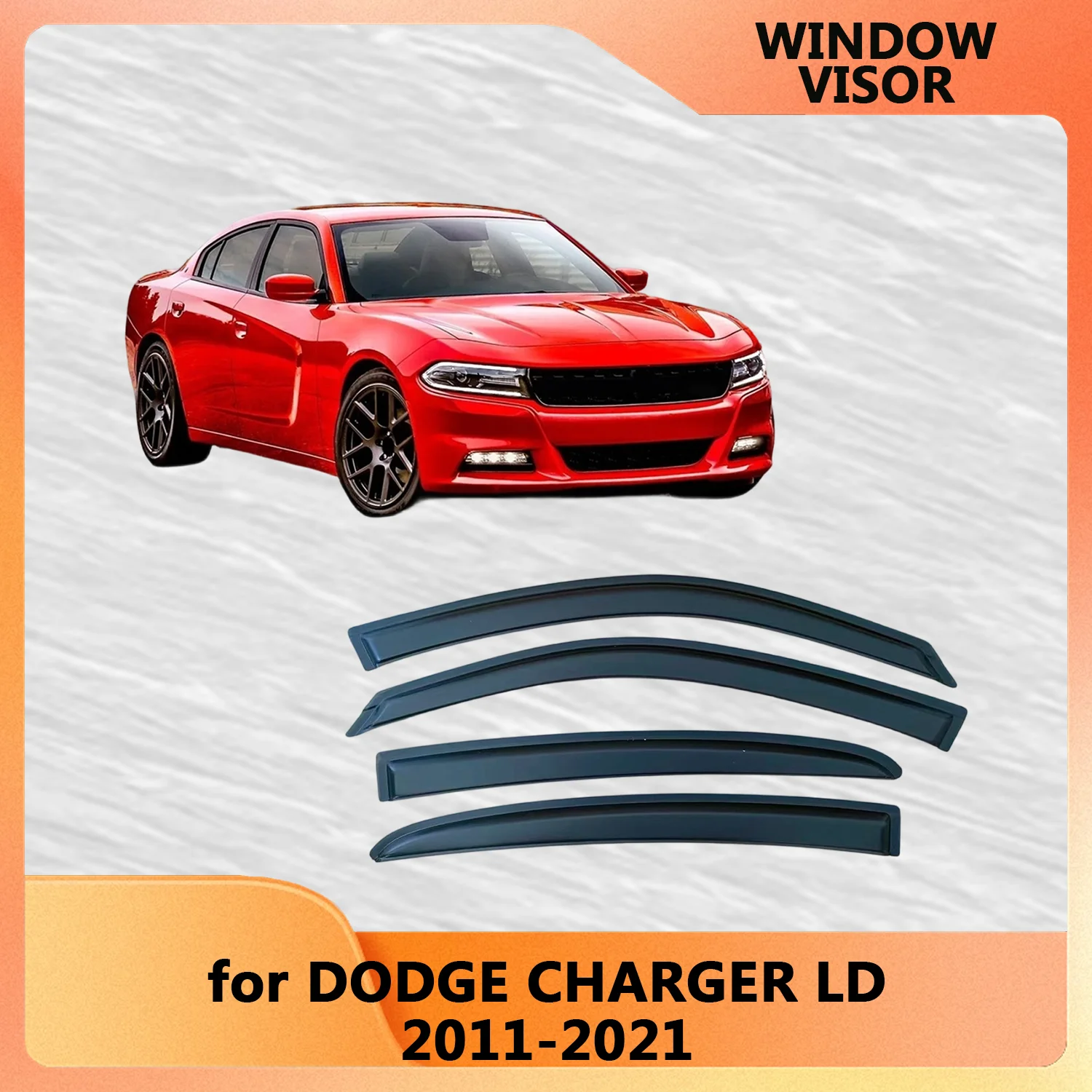 Window Visor for Dodge Charger 2011 2012 2013 2014 2015 2016 2017 2018 2019 2020 2021 Wind Deflectors Rain Guards Door Visor
Window Visor for Dodge Charger 2011 2012 2013 2014 2015 2016 2017 2018 2019 2020 2021 Wind Deflectors Rain Guards Door Visor
