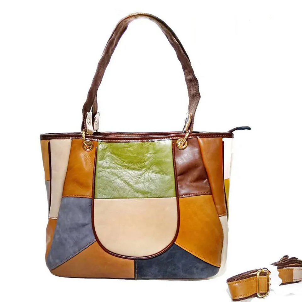 New Genuine Leather Women Bag Brand Designer Large Capacity Cow Leather Patchwork Casual Totes Crossbody Messenger Bags Purse
New Genuine Leather Women Bag Brand Designer Large Capacity Cow Leather Patchwork Casual Totes Crossbody Messenger Bags Purse