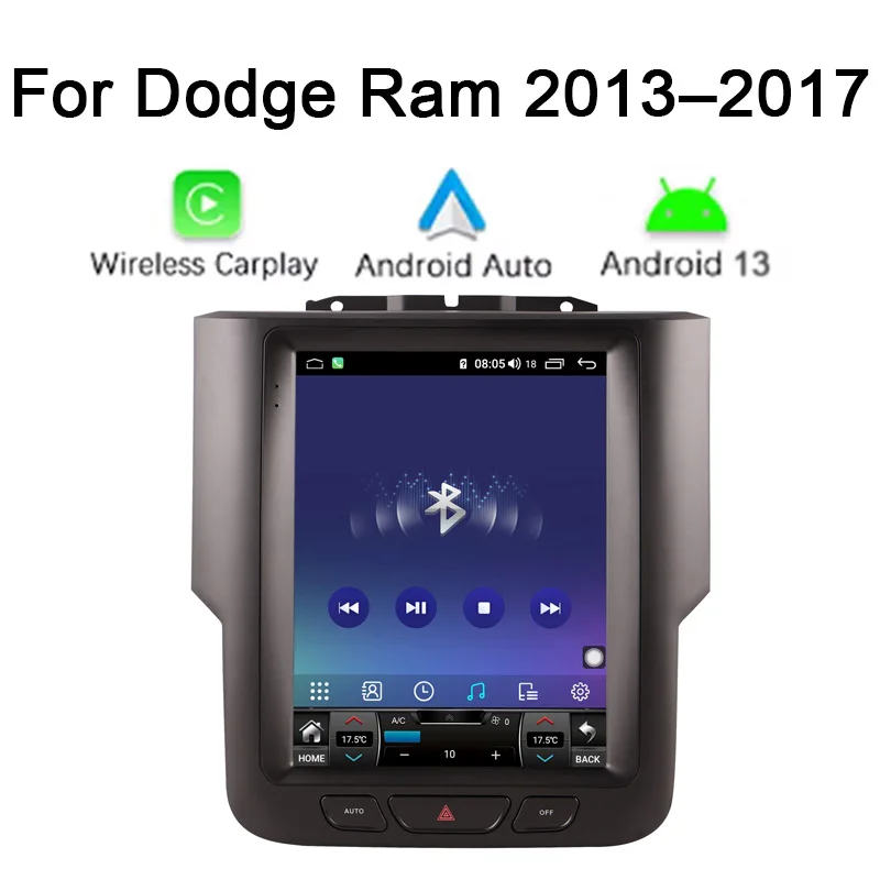 For Dodge RAM 2013-2017 Carplay Auto Android 13 DVD Multimedia Video Player Stereo GPS 5G Bluetooth upgrade DSP WIFI Navigation
For Dodge RAM 2013-2017 Carplay Auto Android 13 DVD Multimedia Video Player Stereo GPS 5G Bluetooth upgrade DSP WIFI Navigation