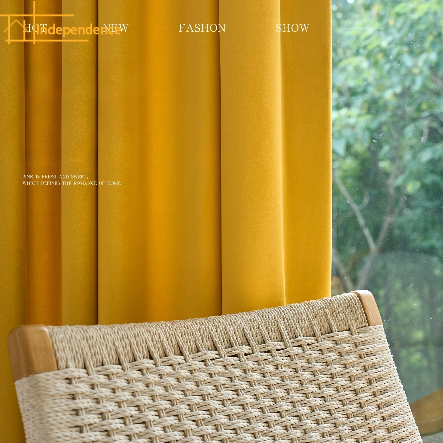 French Retro Lemon Yellow Premium Velvet Curtains for Living Room Bedroom Balcony Partition Curtains Customized Bay Windows
French Retro Lemon Yellow Premium Velvet Curtains for Living Room Bedroom Balcony Partition Curtains Customized Bay Windows
