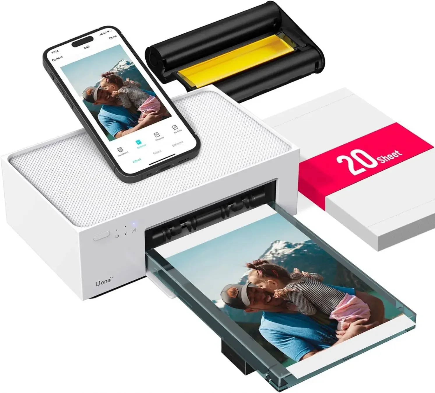 Full Color Photo Printer Professional Can Connect to Mobile Phone Portable Printer
Full Color Photo Printer Professional Can Connect to Mobile Phone Portable Printer