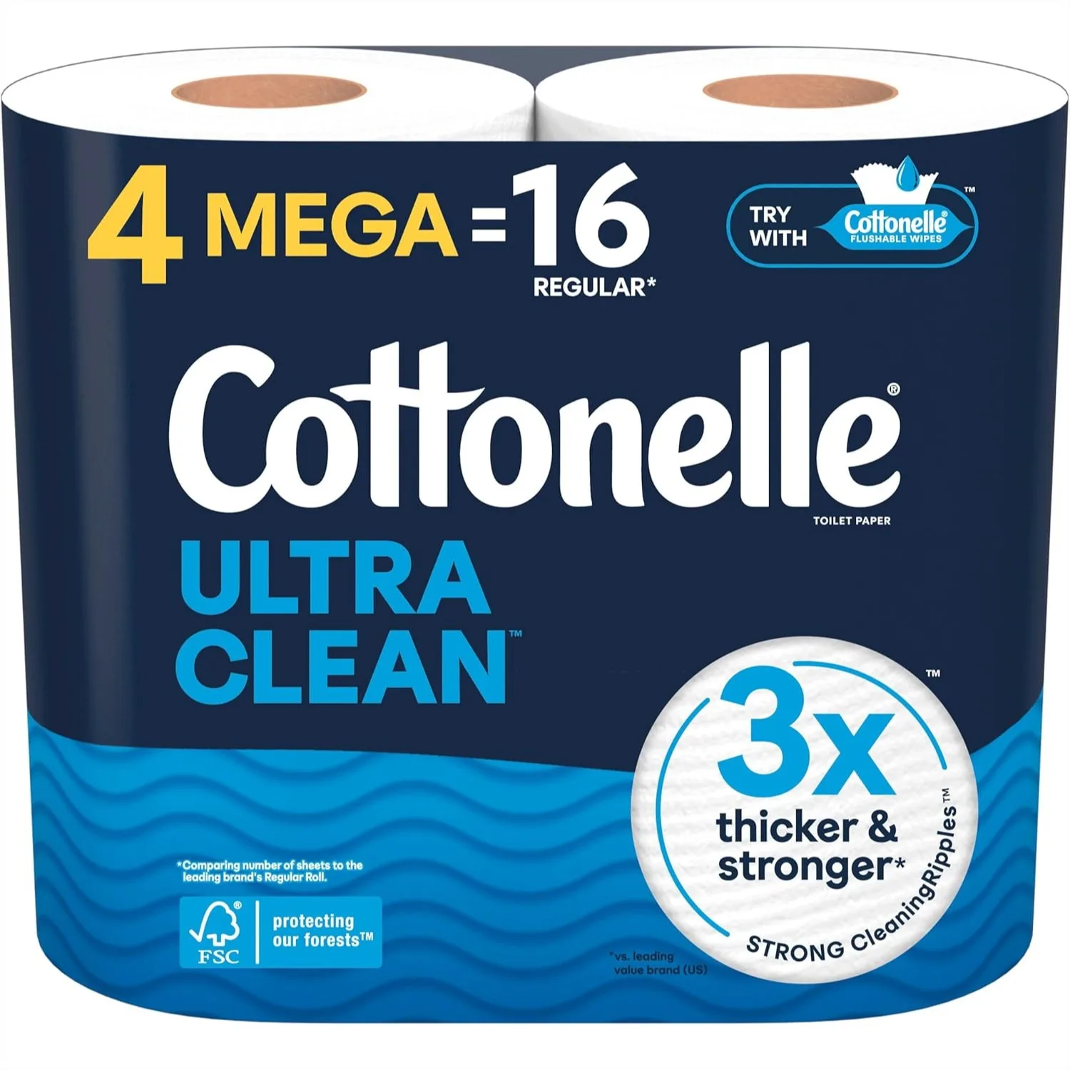 Ultra Strong Toilet Paper 4 Mega Rolls = 16 Regular, 284 Sheets Each for Long-Lasting Use
Ultra Strong Toilet Paper 4 Mega Rolls = 16 Regular, 284 Sheets Each for Long-Lasting Use