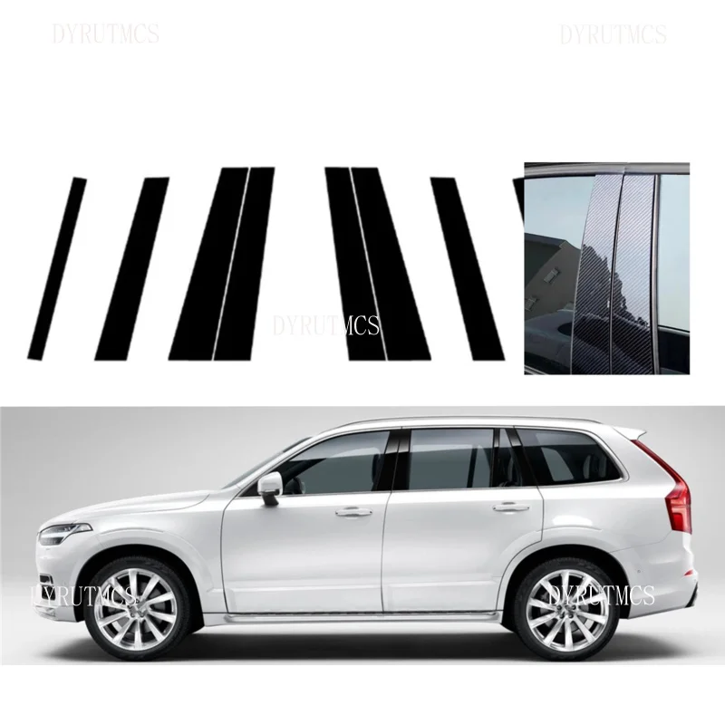 Fit For Volvo XC90 2016 2017 2018 2019 2020 2021 2022 2023 Silver Pillar Post Glossy Black Door Trim Window Decor Sticker Cover
Fit For Volvo XC90 2016 2017 2018 2019 2020 2021 2022 2023 Silver Pillar Post Glossy Black Door Trim Window Decor Sticker Cover