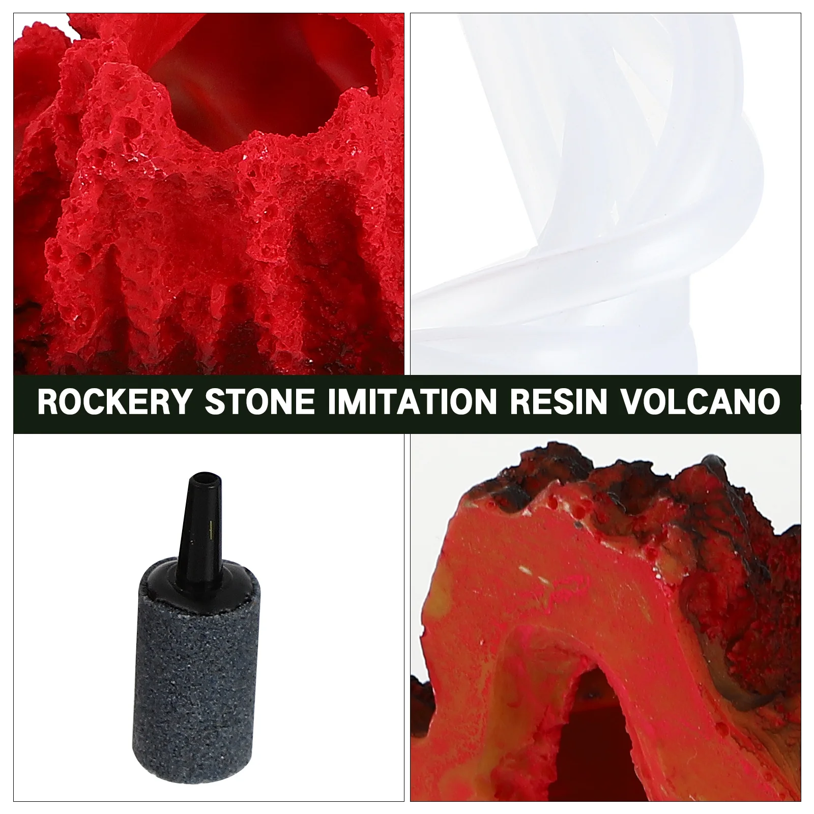 1Set Simulation Volcano Decor Artificial Rockery Ornament Aquarium Fish Tank Supply Safe for Fish Energetic Landscape
1Set Simulation Volcano Decor Artificial Rockery Ornament Aquarium Fish Tank Supply Safe for Fish Energetic Landscape