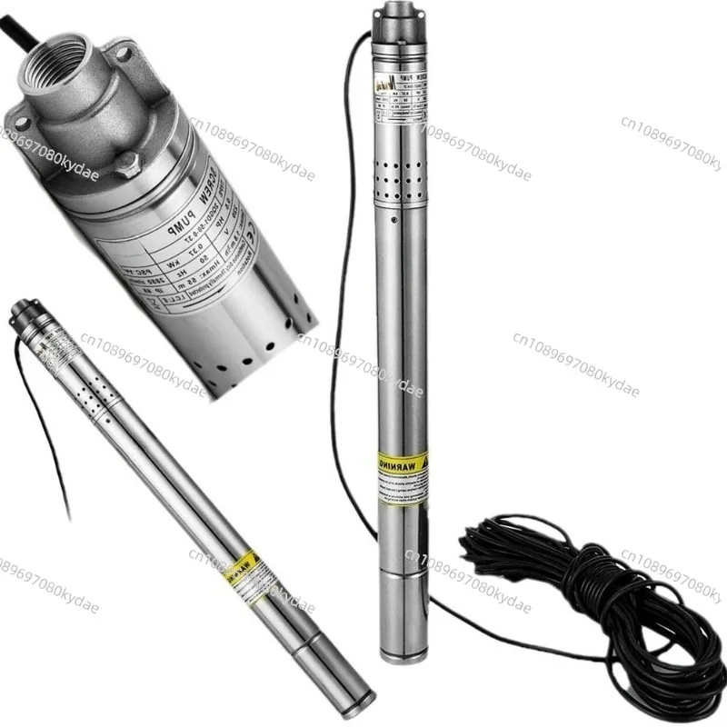 50mm 304 Stainless Steel Deep Well Pump 1000L/H 2 Inch Submersible Water Pump Underground Water Supply Tool
50mm 304 Stainless Steel Deep Well Pump 1000L/H 2 Inch Submersible Water Pump Underground Water Supply Tool