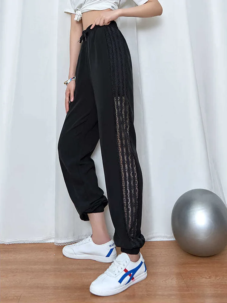 Jogging Sweatpants Women Elastic Band Waist Foot Loose Pants Drawstring Gym Fitness Running Trousers Exercise Pants
Jogging Sweatpants Women Elastic Band Waist Foot Loose Pants Drawstring Gym Fitness Running Trousers Exercise Pants