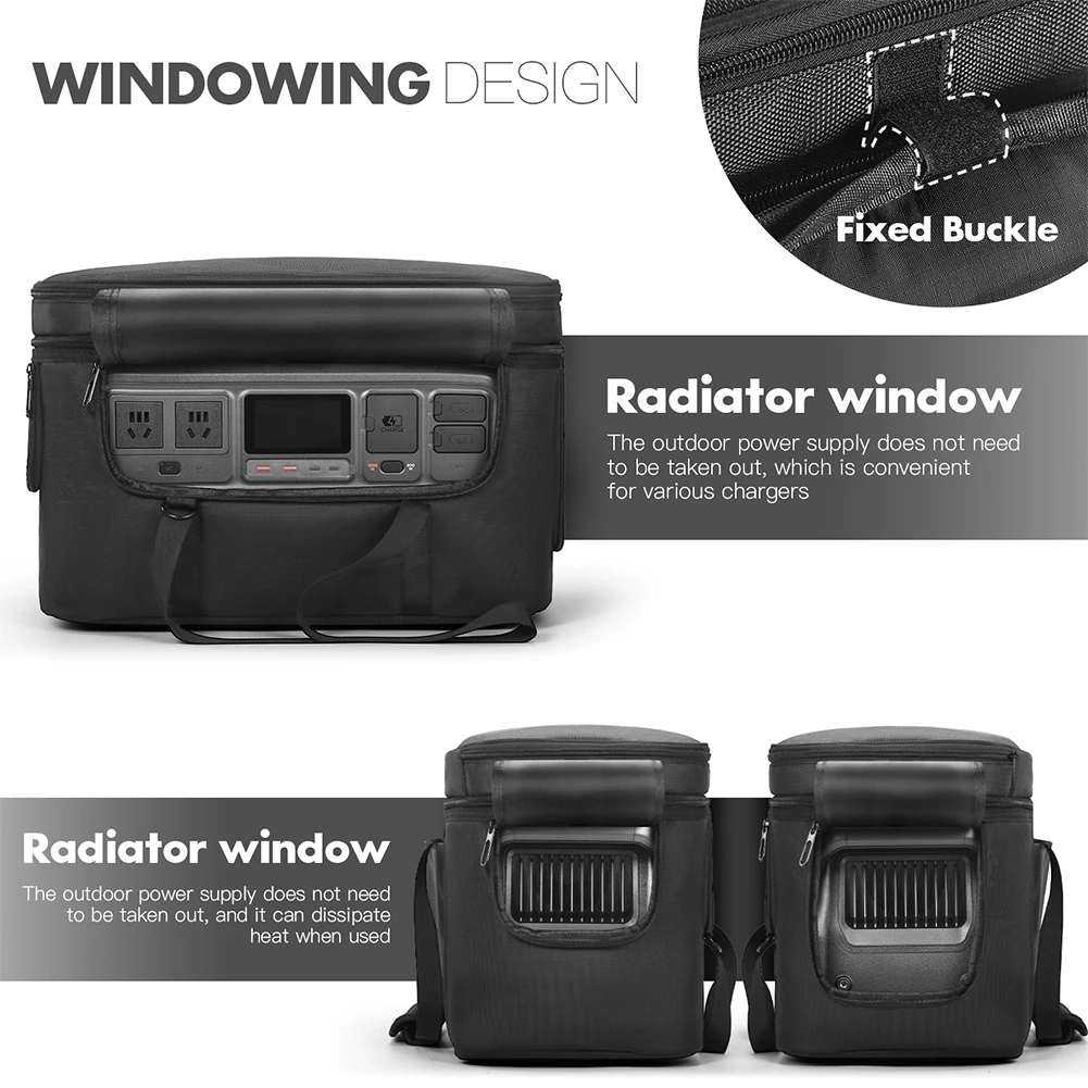 Carrying Case for DJI Power 1000 Portable Power Station Bag Waterproof Travel Protective Case with Shoulder Strap
Carrying Case for DJI Power 1000 Portable Power Station Bag Waterproof Travel Protective Case with Shoulder Strap