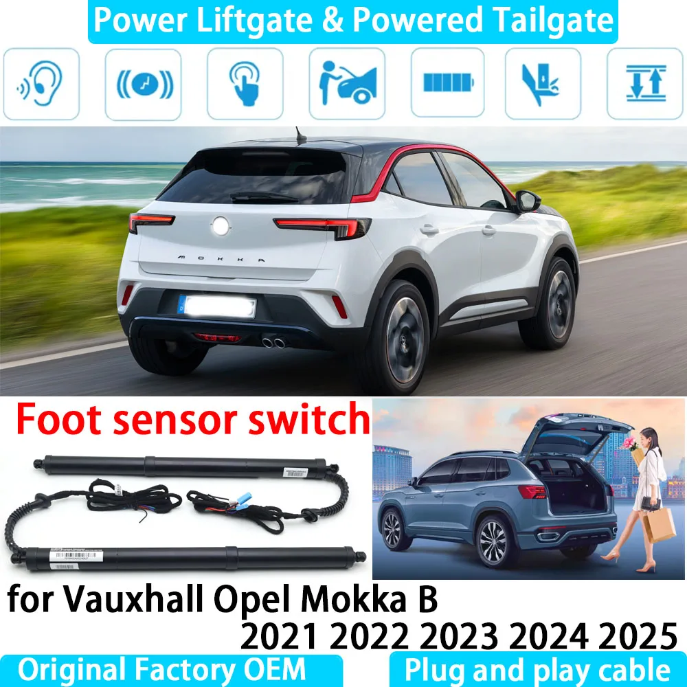 for Vauxhall Opel Mokka B 2022 2023 2024 2025 Automatic Electric Power Liftgate Powered Tailgate Strut Tail Gate Lift System
for Vauxhall Opel Mokka B 2022 2023 2024 2025 Automatic Electric Power Liftgate Powered Tailgate Strut Tail Gate Lift System