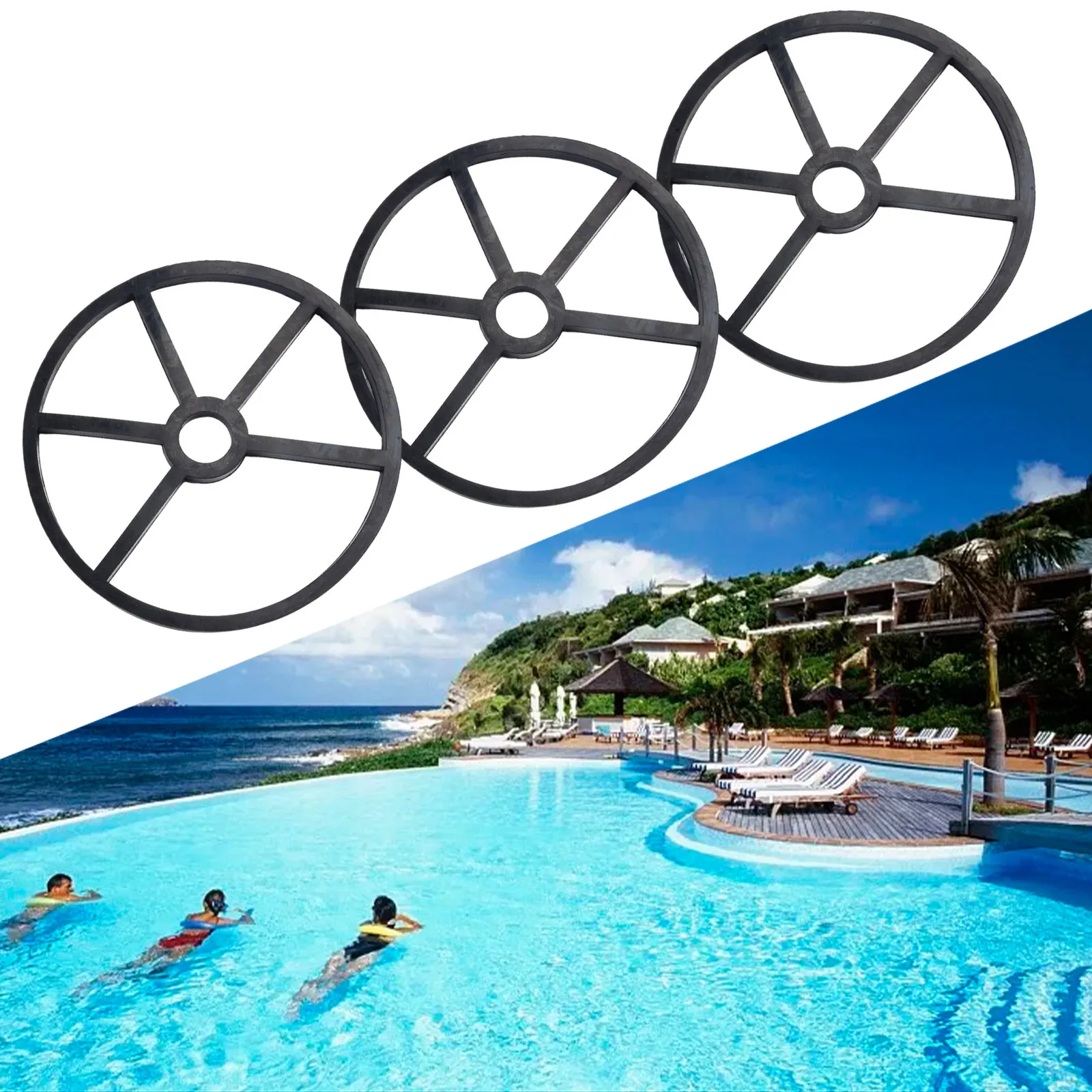 1/2/3 Pcs Diverter Gasket Outdoor Living TM22 261185 For Pentair HiFlow Top And Side Mount Pool/spa Multiport Valves
1/2/3 Pcs Diverter Gasket Outdoor Living TM22 261185 For Pentair HiFlow Top And Side Mount Pool/spa Multiport Valves