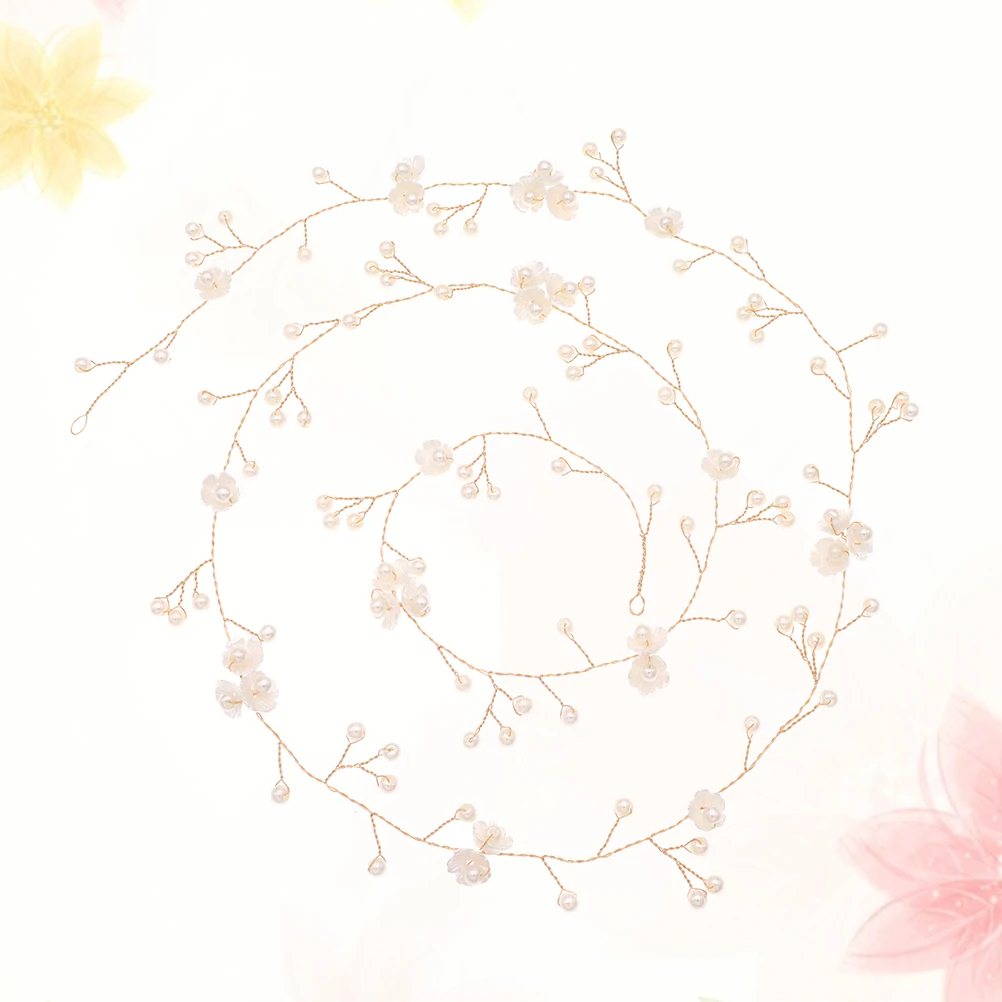 Elegant Rhinestone Pearl Band Wedding Headband Handmade Headdress Shining Hair Chain Bridal Decoration Golden Wrap
Elegant Rhinestone Pearl Band Wedding Headband Handmade Headdress Shining Hair Chain Bridal Decoration Golden Wrap