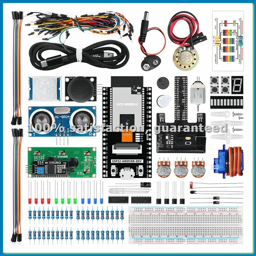 Комплект автоматизации ESP32 для программирования DIY Электронный проект Самая продаваемая электроника ESP32 Cam Полный комплект-ABFT
Комплект автоматизации ESP32 для программирования DIY Электронный проект Самая продаваемая электроника ESP32 Cam Полный комплект-ABFT